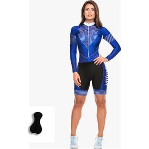 Womens bike Jumpsuit 2021 temperament fashion mountain bike Clothing Super elastic One Cycling Suit Set Cycling Suit Jumpsuit