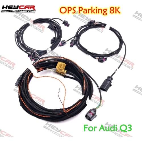 OPS Parking 8K Front & Rear Install Harness Wire For Audi Q3