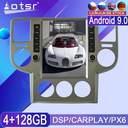 128G For NISSAN X-Trail X Trail T30 Android Radio 2002-2008 Car Multimedia Player PX6 Tesla Stereo Audio GPS Navi unit Autoradio