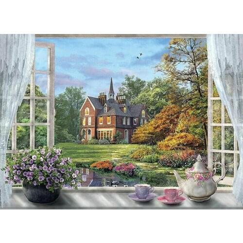 3D Diamond Embroidery Sale 5D DIY Diamond Painting landscape Diamond Painting Cross Stitch Rhinestone Mosaic Jesus church FG1949