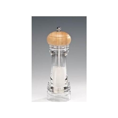 Zicco Acrylic Salt Pepper Mill 16,5 cm