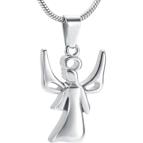Angel Urn Cremation Jewelry Ash Keepsake Urn Cremation Urn Pendant Necklace Hold Ashes Pet Cremation Necklace Women Ash Jewelry