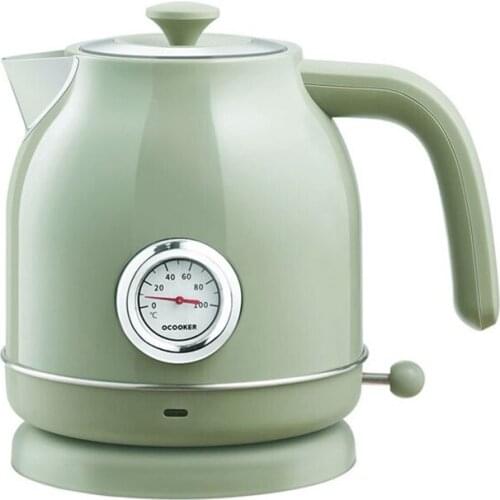 Household Electric Kettle Retro Heat Insulation Small Kettle Large Capacity 304 Stainless Steel Chaleira Utensils Kitchen EB5SH
