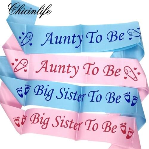 Chicinlife 1Pcs birthday Mummy To Be Sashes Satin Ribbon Baby Shower Party Accessory gift Decoration supplies