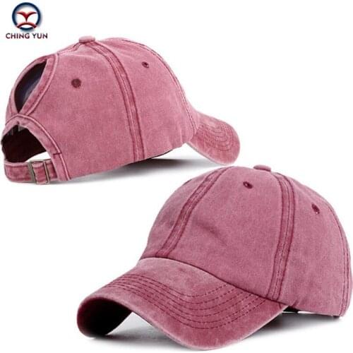 CHING YUN Baseball Cap Brand men and women Casquette High Quality Ms. ponytail hairstyle Hat Unisex Leisure street sun hat