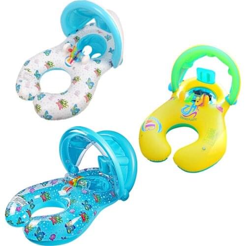 Baby Double Swimming Pool Float For Adult Kids Swimming Mattress Swimming Pool Toys Swimming Ring
