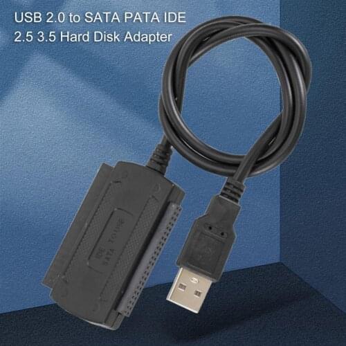 80% Off Converter Cable Reliable Plug Play Stable USB 2.0 to SATA PATA IDE 2.5 3.5 Hard Disk Adapter Cable for Computers