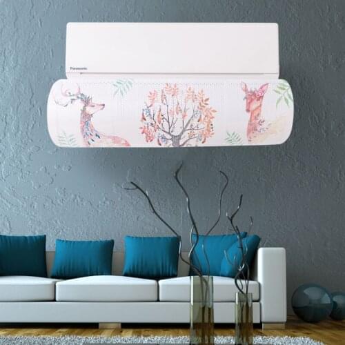 Air conditioner windshield household wind deflector ventilation shield confinement windproof windshield hood hanging baffle