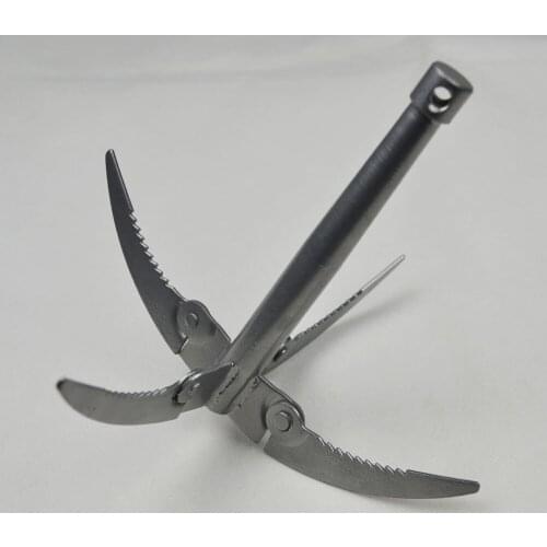 Hook folding plants rake anchor knife flying small fishing tackle anchor outdoor products