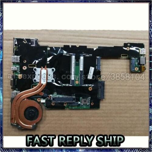 SHELI For Lenovo X230i X230 MOTHERBOARD i7-3520M FRU 04Y1642 with Heatsink