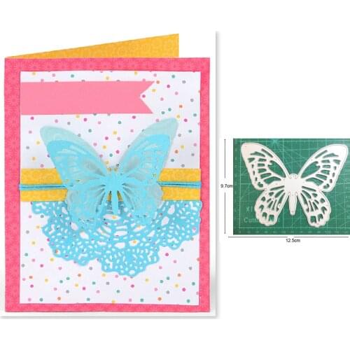 Craft dies metal cutting dies cut die lace Butterfly frame Scrapbooking dies crafts paper knife mould blade punch stencils dies