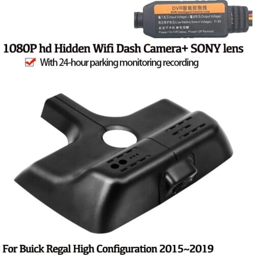 Novatek 96658 hd 1080P Car DVR Wifi Video Recorder Dash Cam Camera For Buick Regal High Configuration 2015~2019 WiFi DVR Camera