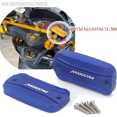 Front Brake Clutch Fluid Reservoir Cap Tank Cover Motorcycle Accessories 2020 For SYM MAXSYM TL 500 Maxsym TL500