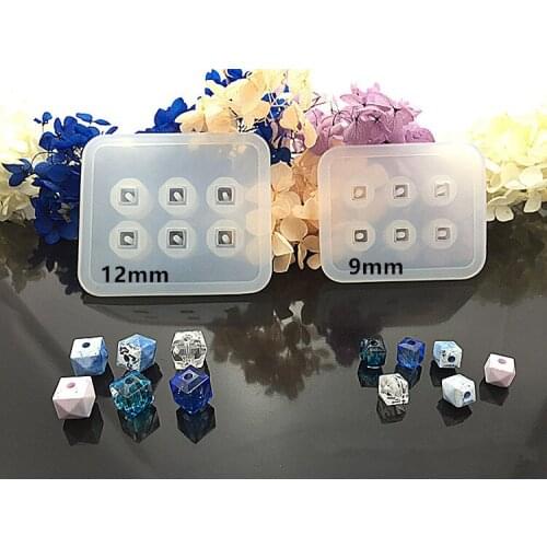 1pcs 9/12/16mm Drop Gel Beads Translucent Silicone Mold DIY Jewelry Making Tool Moulds UV Epoxy Resin Decorative Craft