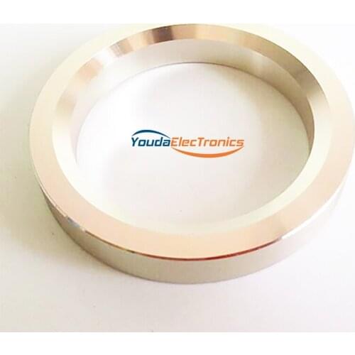 1PC Gold color 70mm Aluminum Decorate Base Ring Washer For tube amplifier 845 805 211