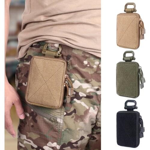 EDC Tool Bag Zipper Wallet Purse Outdoor Camping Hunting Molle Accessories Pouch Travelling Easy Carrying Durable Parts