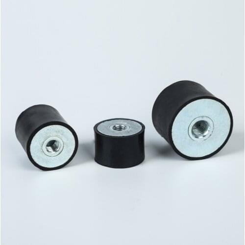 4PCS DD type anti-vibration rubber shock damper damping pad internal thread rubber gaskets shock absorber damping column