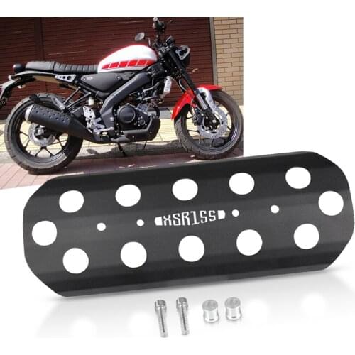 Classic Motorcycle Accessories Exhaust Muffler Pipe crash Leg Protector Heat Shield Cover For YAMAHA XSR155 XSR 155 2019 2020
