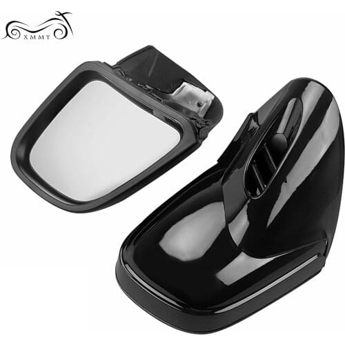Gloss Black Motorcycle Mirror Left Right Side Rearview Mirrors For BMW K1200LT K1200 LT K1200M 1999-2008 Retroviseur Moto