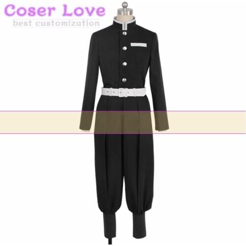Demon Slayer Kimetsu no Yaiba team uniform Kisatsutai Cosplay costume Carnaval Halloween Christmas party