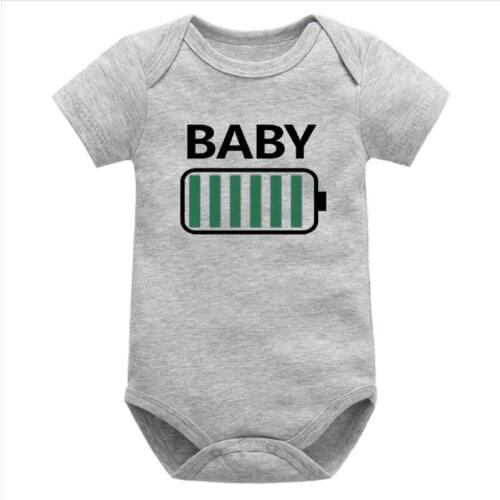 Battery Baby Print Bodysuits Thanksgiving Outfits for Girls Mommy Baby Girl Onesie Fashion 2021 Newborn Boy Clothes Cute Black