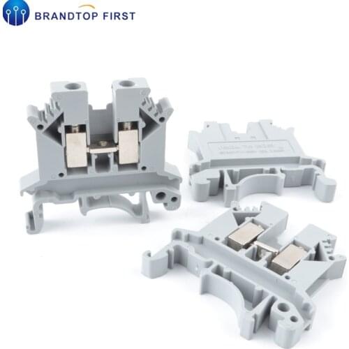 Din Rail UK-2.5B Instead of PHOENIX CONTACT Wire 5Pcs Terminals Universal Class Connector Screw Terminal Block UK2.5B