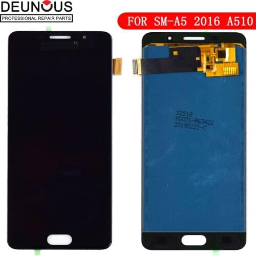 100% Test LCD for Samsung Galaxy A5 2016 A510F A510M A510FD A5100 A510Y LCD Display Touch Screen Digitizer Assembly