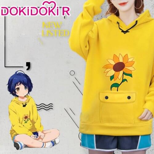 DokiDoki-R Anime WONDER EGG PRIORITY Cosplay Costume Women Ohto Ai Cosplay WONDER EGG PRIORITY Cosplay Costume Ohto Ai