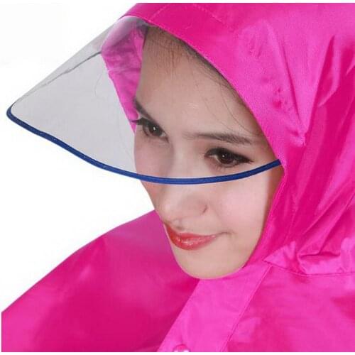 Mountain outdoor cycling adult men/ women raincoat/Big hat waterproof/Comfortable/Windproof poncho /tb161139