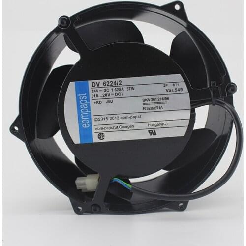 Dv6224/2 24V 37W Three-Wire 4-Wire Original Imported Fan 6months Warranty