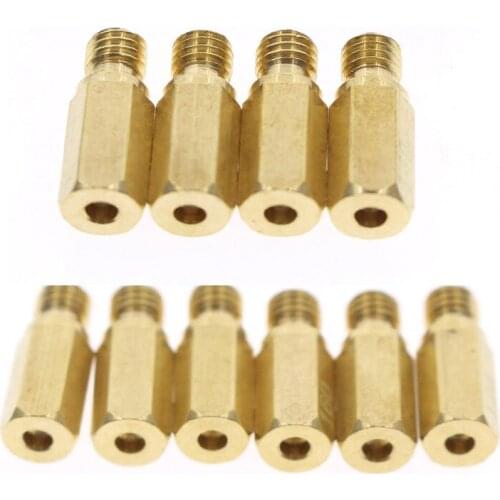 10pcs/set Carburetor Main Jet For Keihin OKO KOSO PE PWK Carburetor HARLEY BD YAMAHA BD PWM Available Size 118-160 Fuel Supply