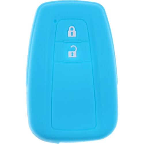 Car Key Silicone Protective Case Cover Housing for Toyota Prius Crown High Quality