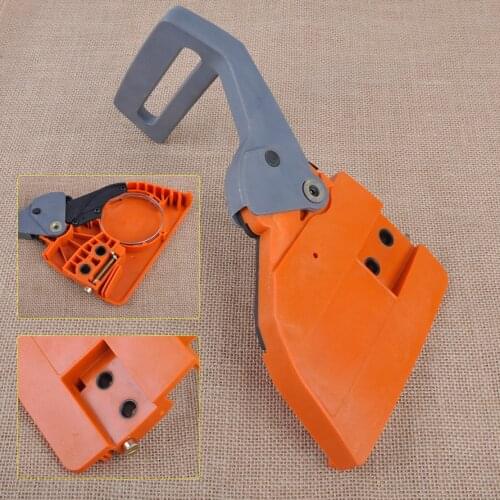 LETAOSK Brake Handle Clutch Sprocket Chain Cover Assy Fit for HUSQVARNA 136 137 141 142 Chainsaw