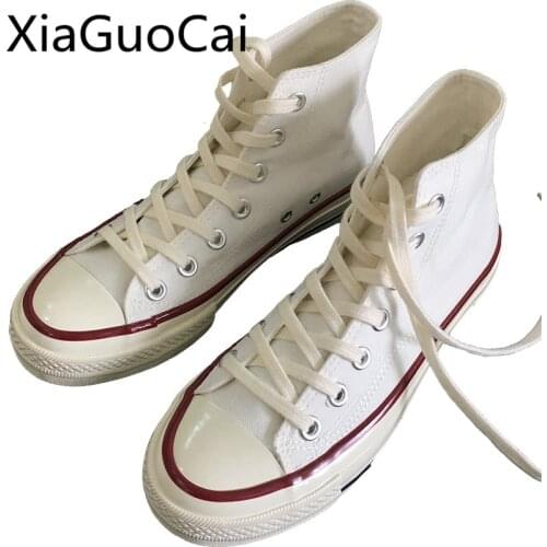Double Cut Summer Men Casual Shoes Korean Style Small White Shoes Male Canvas Shoes Height Increasing