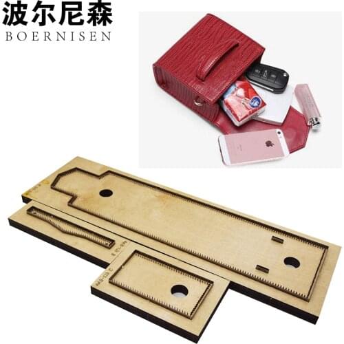Shoulder Bag DIY Leather Cut Dies Wooden Laser mold Laser mold Suitable For Common Die-Cutting Machines(330*230*85mm)