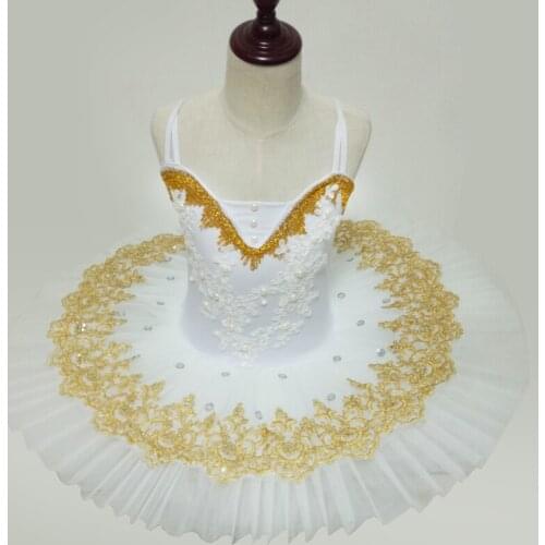 2017 new Ballet costume adult ballet gauze dress white swan dance dress Adult Professional Swan Lake Tutu Ballet Costume dress
