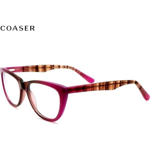 Trend Vintage Style Large Glasses Frame Women Acetate Wide Square Frame Men Optical Prescription Eyeglasses Sunglasses Eyewear