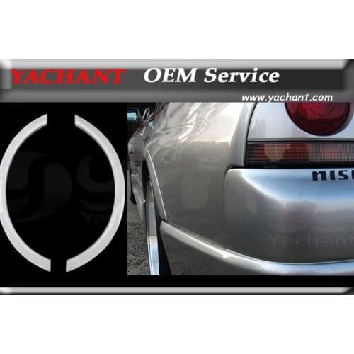 Car-Styling FRP Fiber Glass / Carbon Fiber Rear Fender Kit Fit For 1995-1998 Skyline R33 GTR NI Style Rear Over Fender Flare