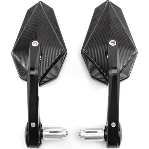 Motorcycle Bar End Mirror for Yamaha YZF R1 Kawasaki Ninja Z1000 Z900 Z650 Honda Rebel Suzuki SV650 Benelli TNT Ducati Monster
