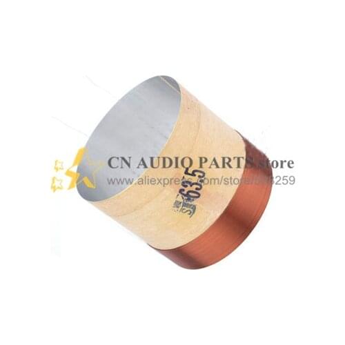 1 piece ID: 63.5mm 2.5" White aluminous 8 ohm woofer bass loudspeaker speaker voice coil