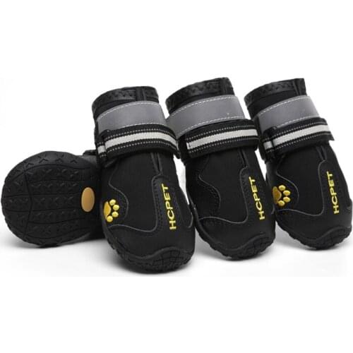 Winter Waterproof Dog Shoes For Dog Boots Waterproof Anti-slip Dog Shoes Outdoor Rain Hundeschuhe Hondenschoen Para Perro Cane