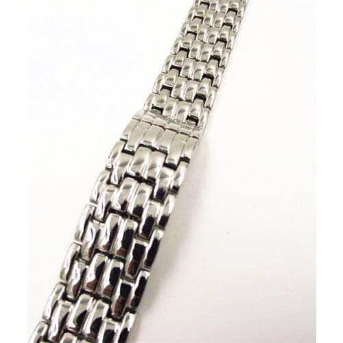2014 New arrived -1PCS High quality 18MM Solid Stainless Steel Watch band Watch strap metal - 082701