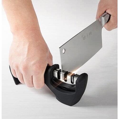 Knife Sharpener 3 Stages Professional Kitchen Sharpening Stone Grinder knives Whetstone Tungsten Diamond Ceramic Sharpener Tool