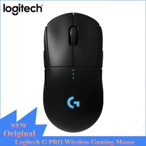 New Original Logitech G PRO Wireless Gaming Mouse 16K DPI Sensor LIGHTSPEED RGB Dual Mode Mice POWERPLAY Compatible