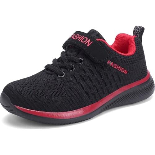 Kids shoes fly woven mesh childrens running shoes girls shoes lightweight kids sneakers boys shoes