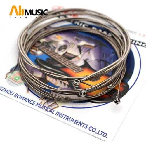 Alice A606 Electric Bass String Steel Core Nickel Plated Alloy Wound 6 or 4 String
