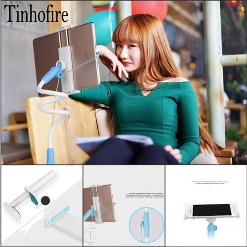 Tinhofire 360 Rotating Flexible 100CM Bedside Table side Tablet PC holder stand mount bracket for Mobile phone Pad Ipad Tablet