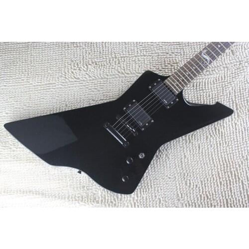 Glossy black KSG snakebyte james hetfield electric guitar ROSEWOOD fretboard KSG Snake explo guitar Chinese OEM guitar