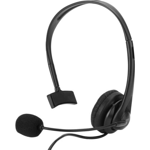USB Gaming Headsets VB‑540 Phone Customer Service Headset with Single Ear Microphone for Office Laptop Truck Driver