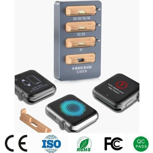 7-In-1 One-button Ibus Restore Tool Reboot For Apple Watch Series S1 S2 S3 S4 S5 S6 SE 38mm 42mm 40mm 44mm Magetic Test Stand